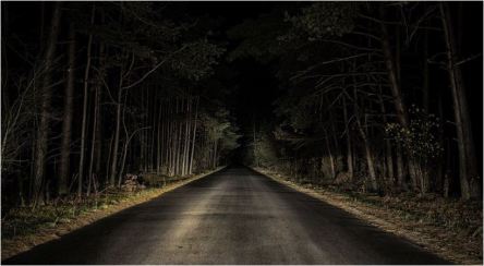 dark country roads