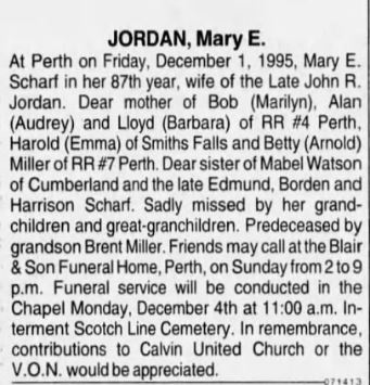 Mary Jordan 1995