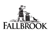 Fallbrook sign